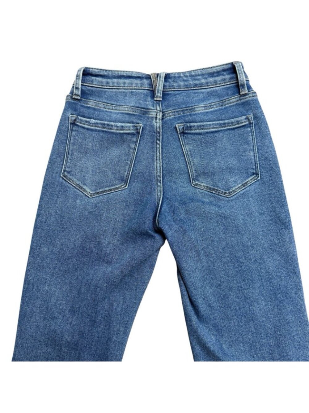 FLYING MONKEY JEANS HIGH RISE STRAIGHT F5383 SIZE 26 STRETCH CLASSIC ILLUMINATE - Picture 4 of 10